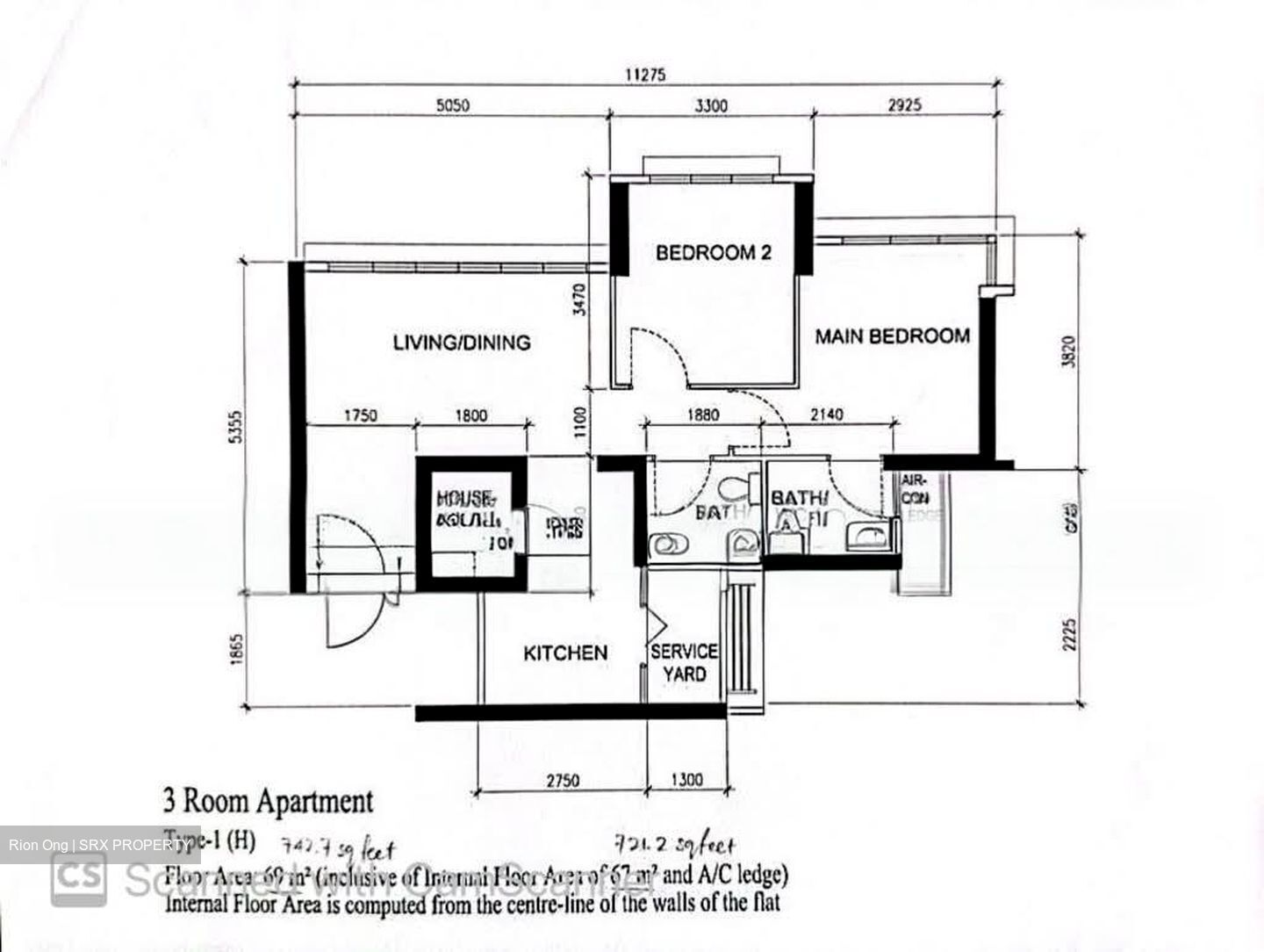Blk 440A Clementi Cascadia (Clementi), HDB 3 Rooms #559041461